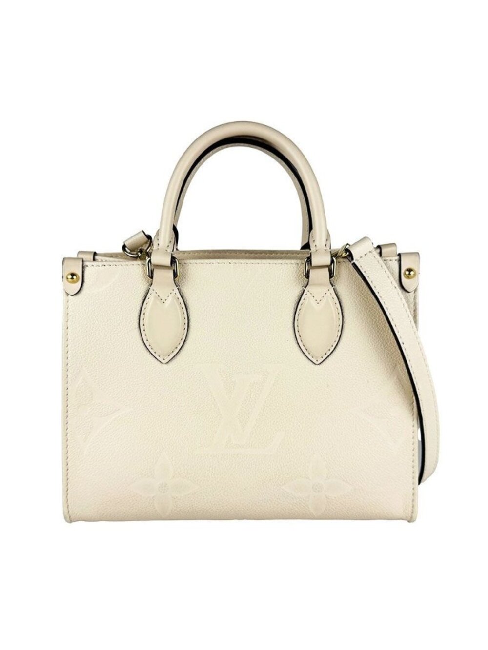 Louis Vuitton Shoulder Bag Monogram Empreinte On The Go PM